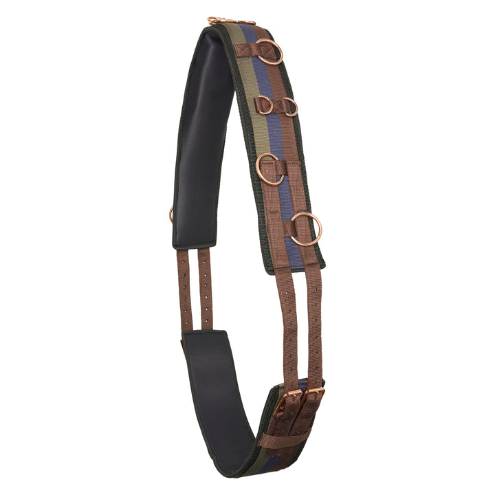Imperial Riding Lunging Girth Deluxe Extra - Multi Walnut