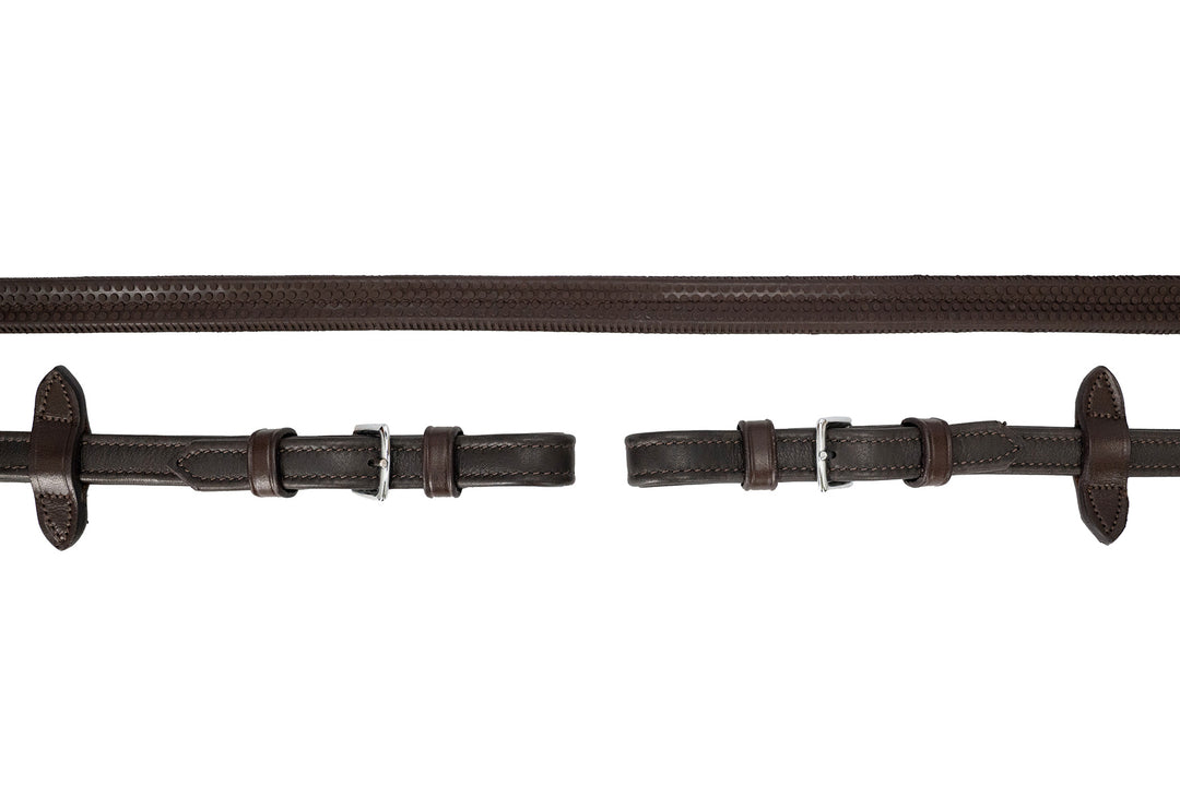Schockemohle Durasoft Rubber Reins - Reins - Kingdom Equestrian