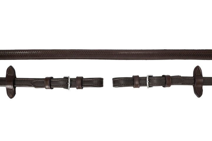 Schockemohle Durasoft Rubber Reins - Reins - Kingdom Equestrian
