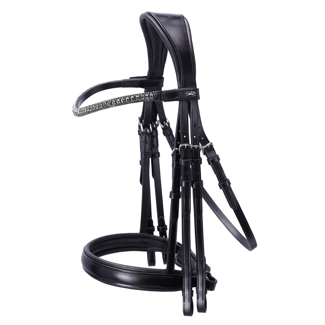 Schockemohle Brindisi Double Bridle - Snaffle Bridle - Kingdom Equestrian