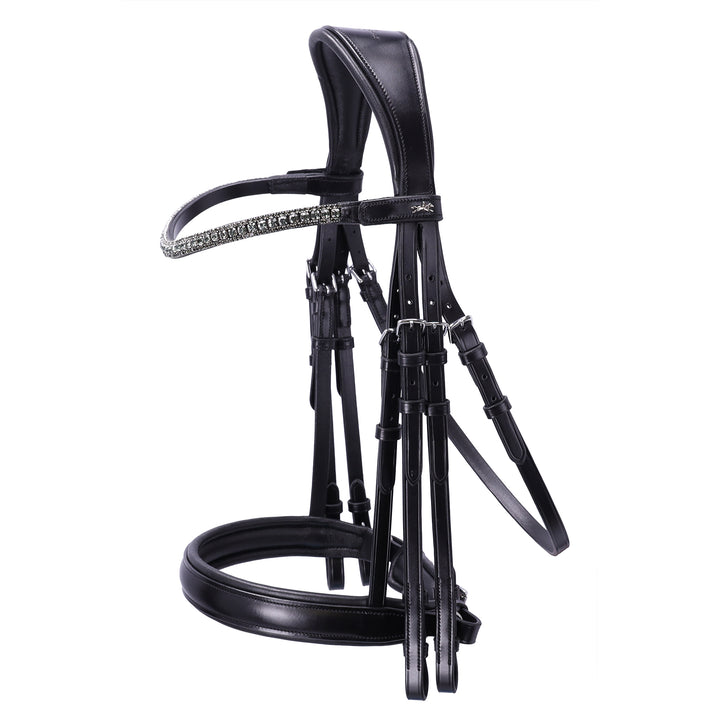 Schockemohle Brindisi Double Bridle - Snaffle Bridle - Kingdom Equestrian