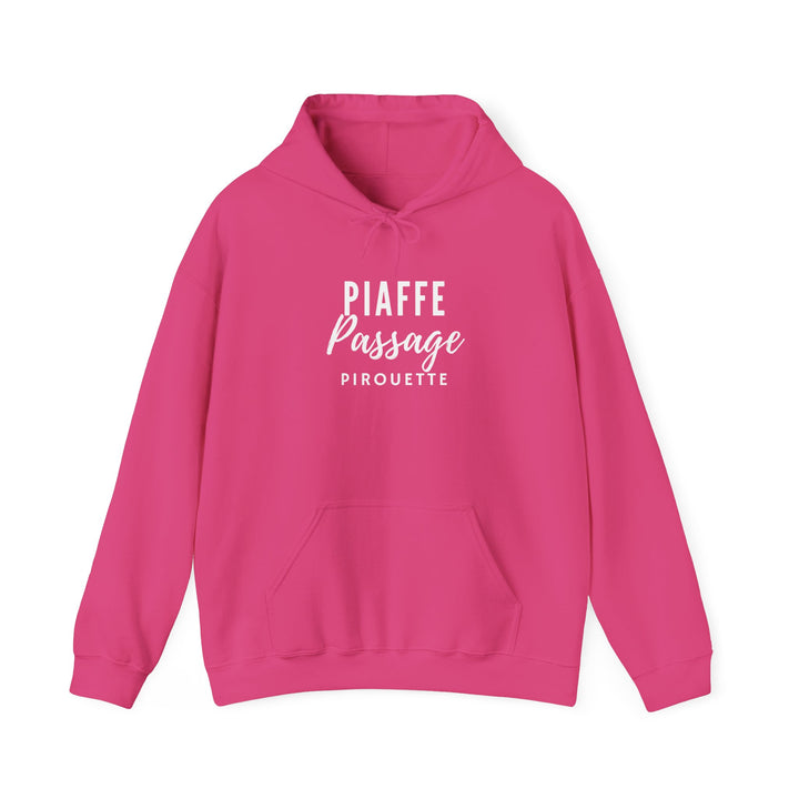 Piaffe Passage Pirouette Hoodie - Hoodie - Kingdom Equestrian