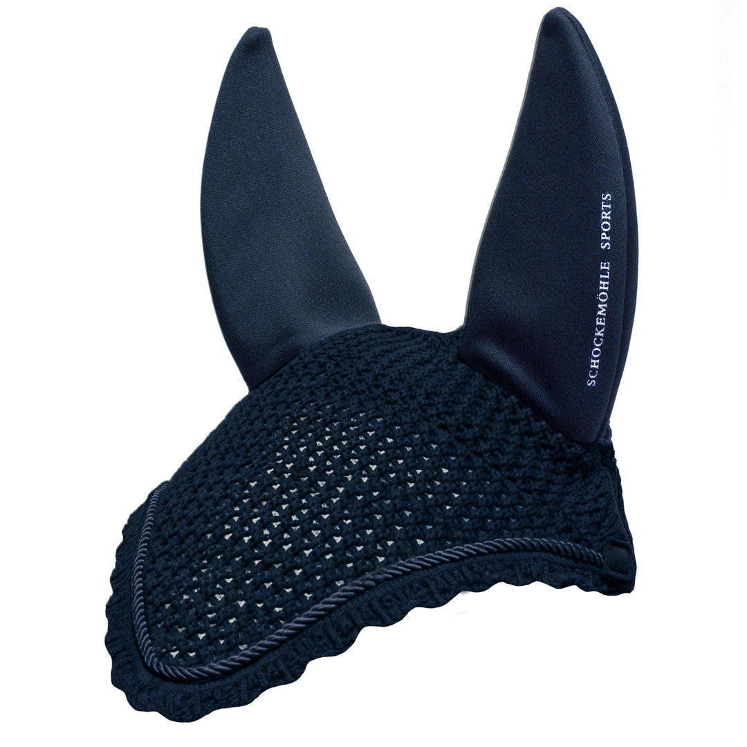 Schockemohle Air Silent Fly Veil/Ear Net - Fly Hood - Kingdom Equestrian