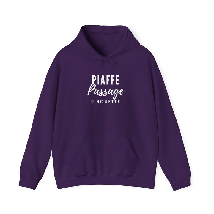 Piaffe Passage Pirouette Hoodie - Hoodie - Kingdom Equestrian