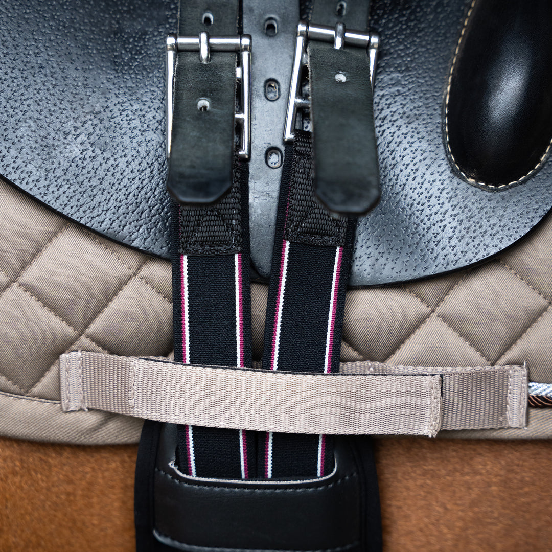 Imperial Riding Jumping Girth Basic Anatomic and Neoprene - Black