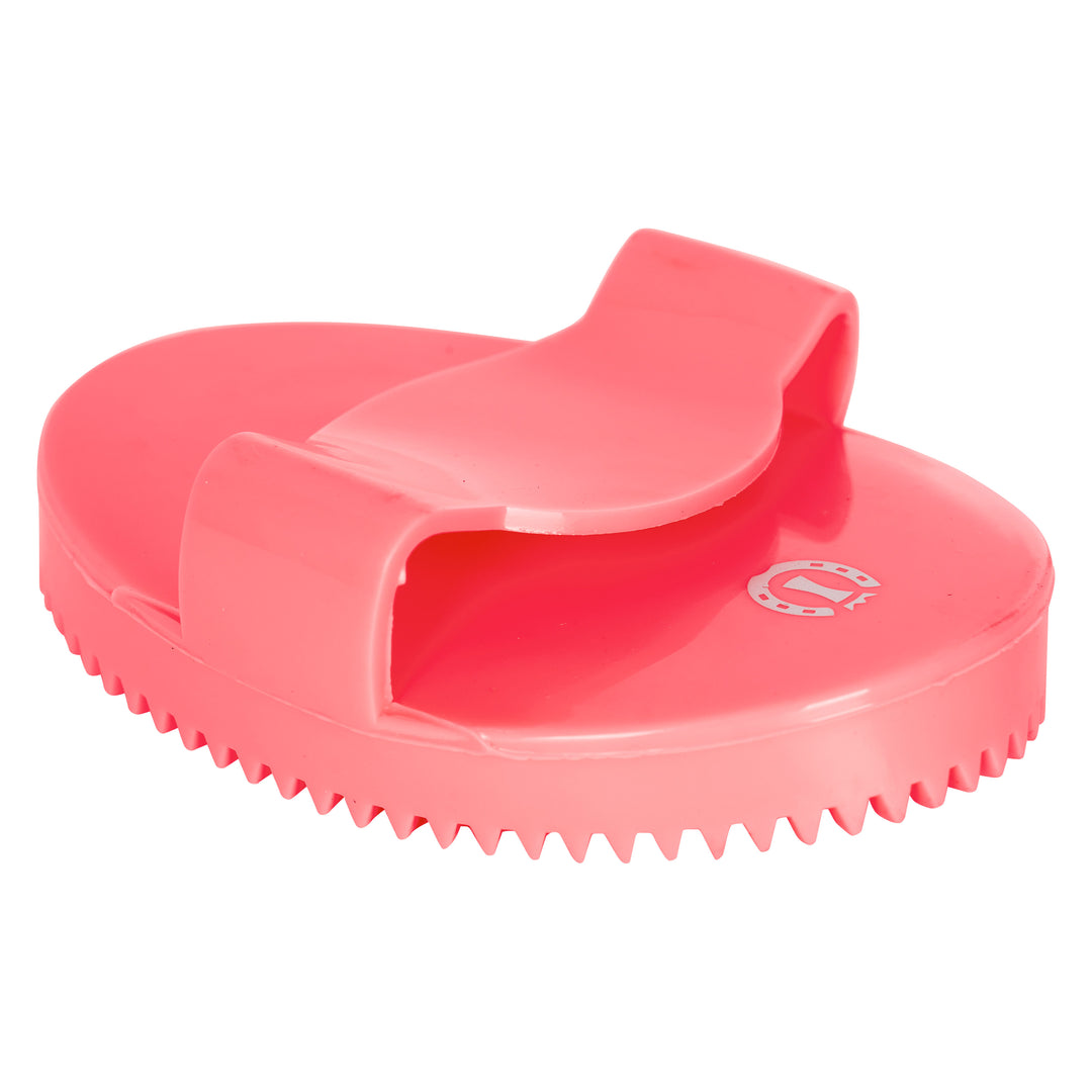 Imperial Riding Curry Comb Rubber - Neon Pink