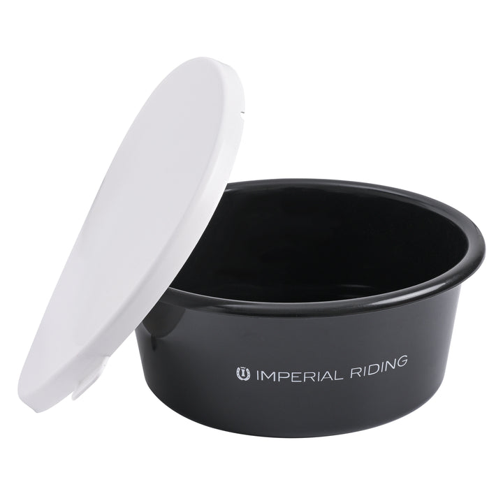 Imperial Riding Feeding Bowl with Lid 6l Basic - Black