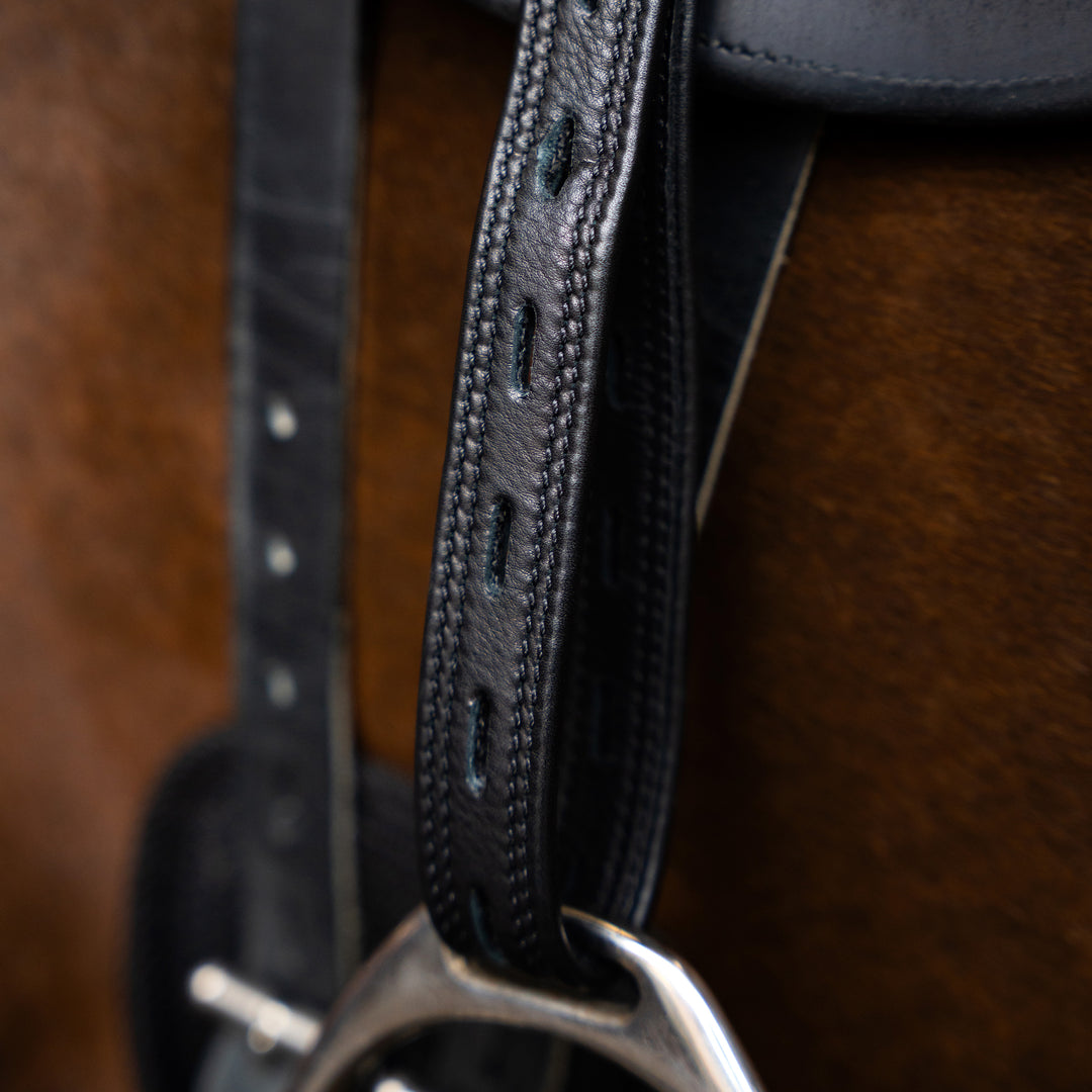 Imperial Riding Stirrup Leathers Monoleaf - Black