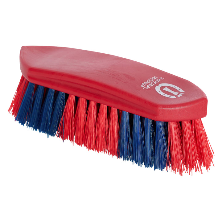 Imperial Riding Dandy Brush Hard 2 Colors - Tango Red