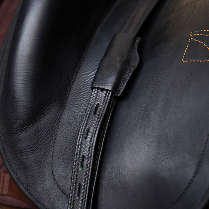 Imperial Riding Stirrup Leathers Monoleaf - Black