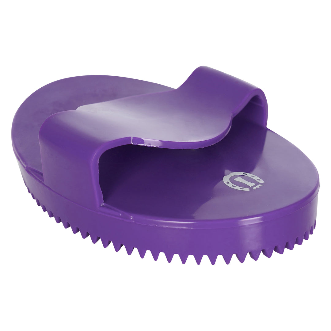 Imperial Riding Curry Comb Rubber - Royal Purple