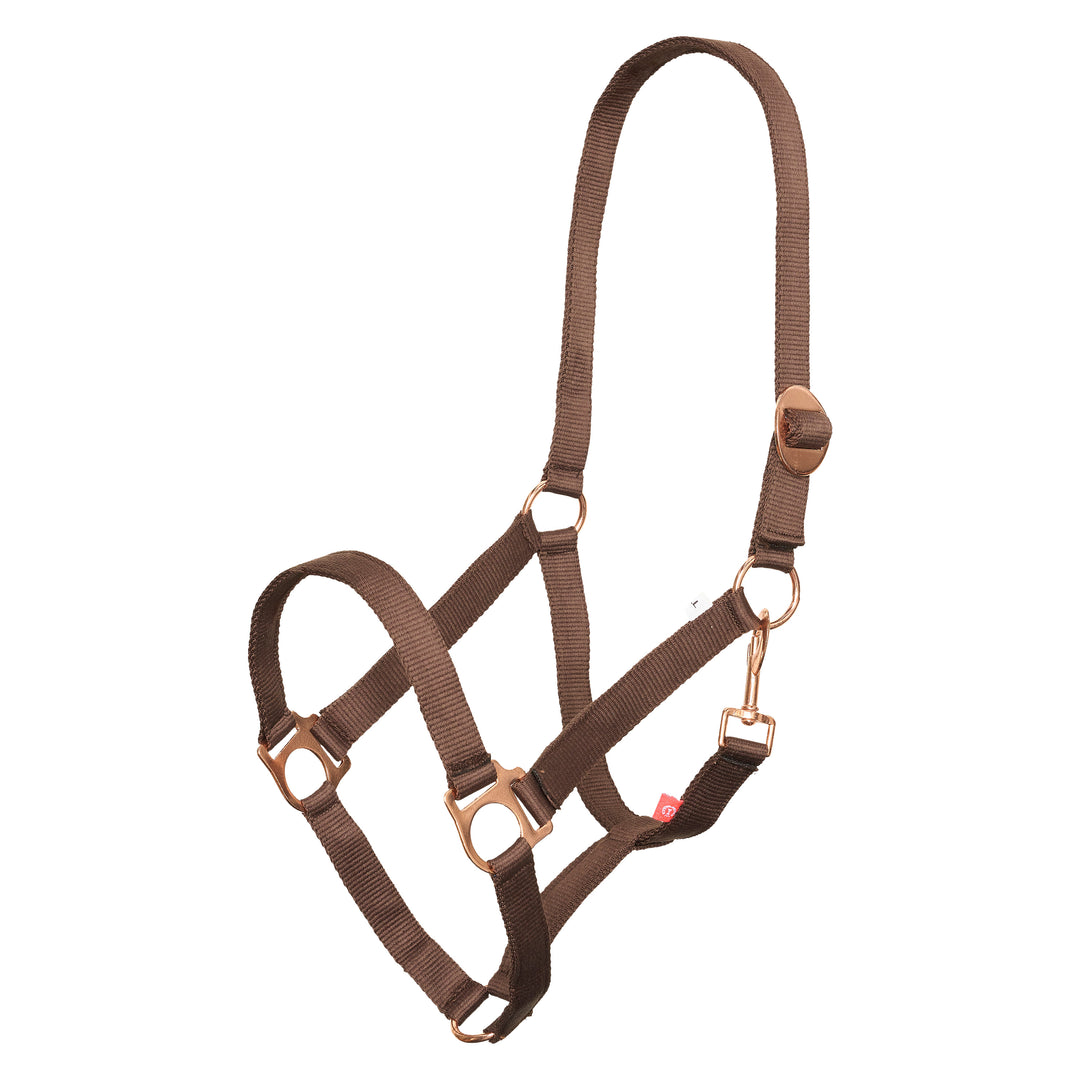 Imperial Riding Headcollar Economic - Walnut