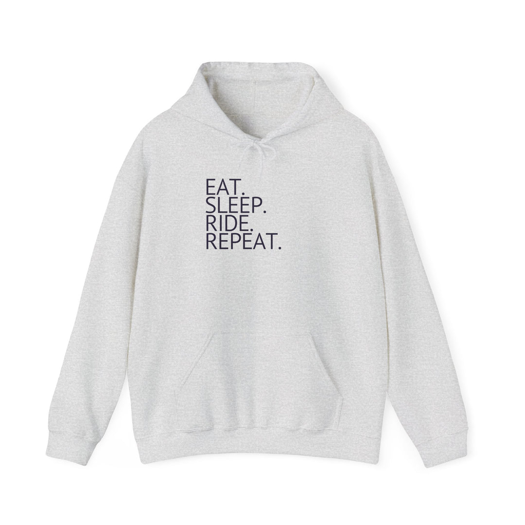 Eat. Sleep. Ride. Repeat. Hoodie - Hoodie - Kingdom Equestrian