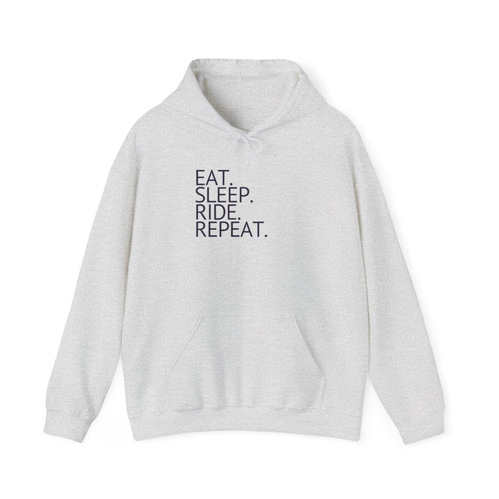 Eat. Sleep. Ride. Repeat. Hoodie - Hoodie - Kingdom Equestrian