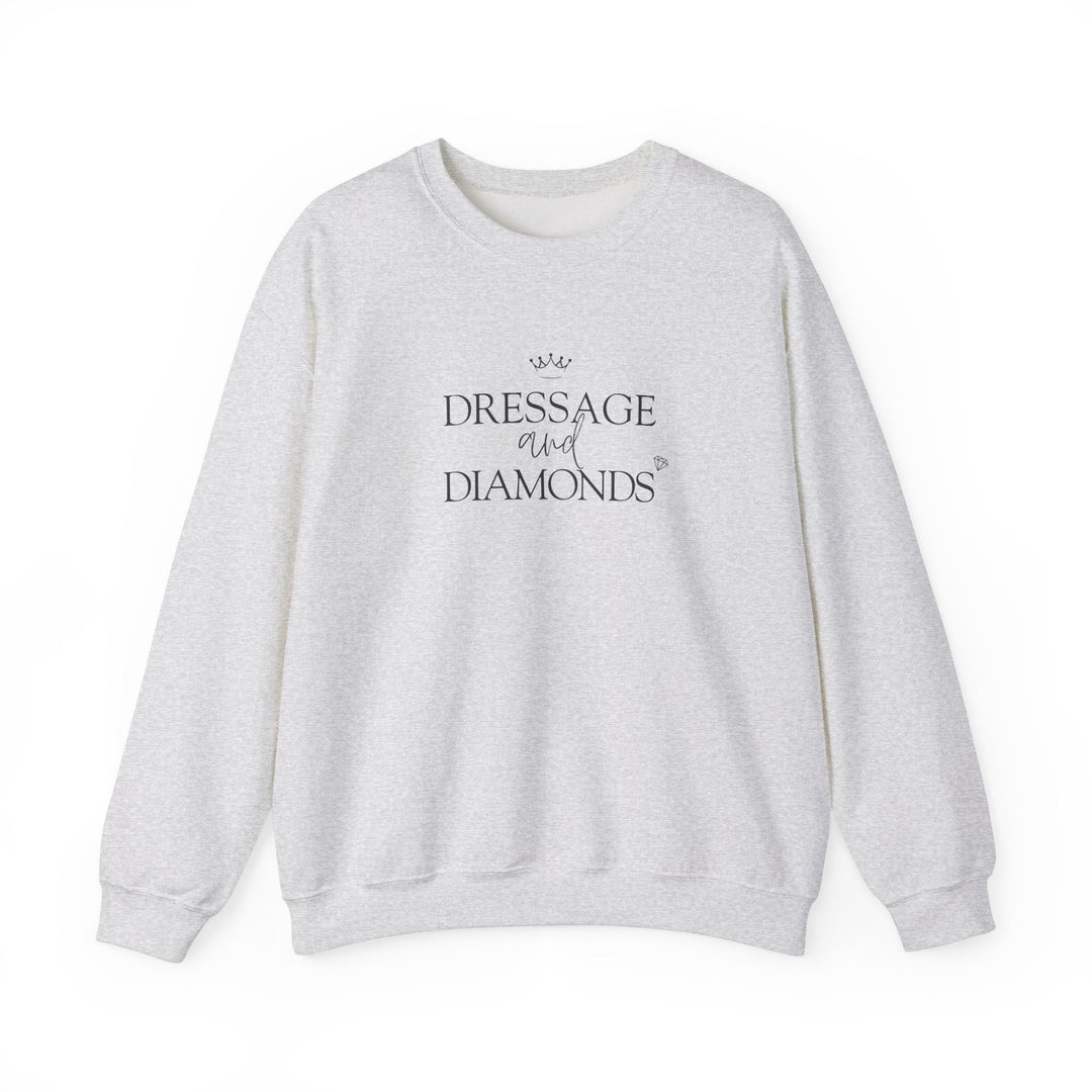 Dressage and Diamonds Sweatshirt - Sweatshirt - Kingdom Equestrian
