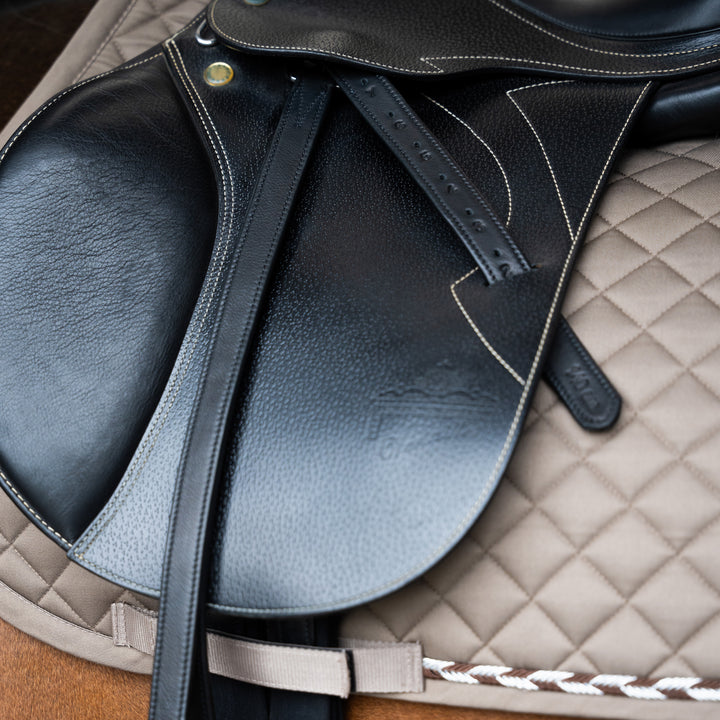 Imperial Riding Stirrup Leathers Soft with Nylon Core - Black