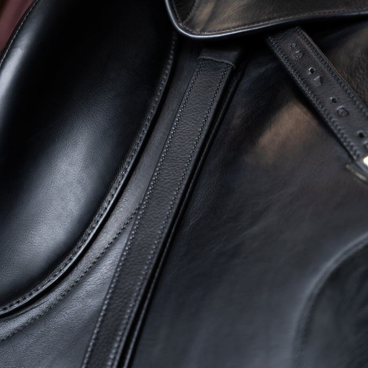 Imperial Riding Stirrup Leathers with Nylon Core - Black