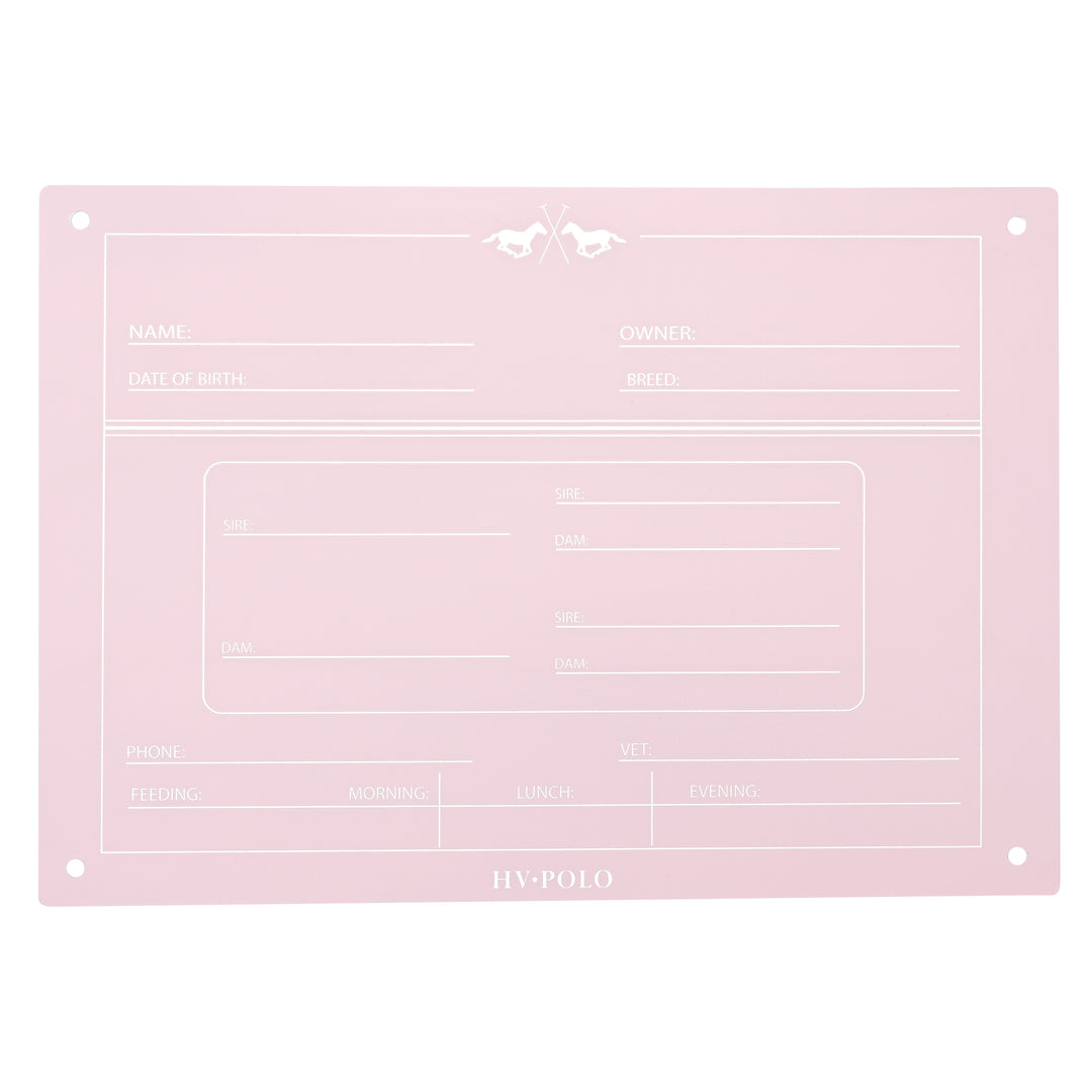 HV Polo Box Shield English Hvppolo - Pretty Pink