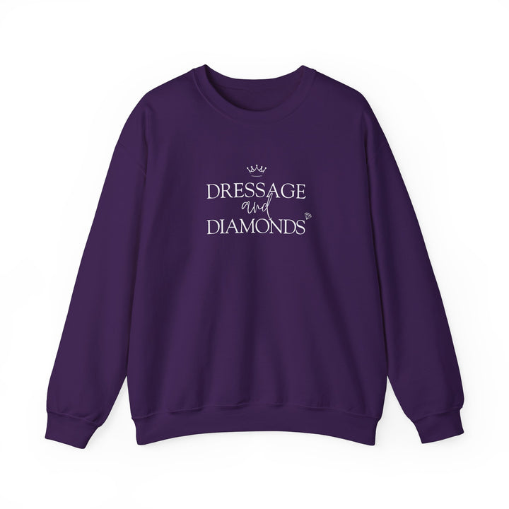 Dressage and Diamonds Sweatshirt - Sweatshirt - Kingdom Equestrian