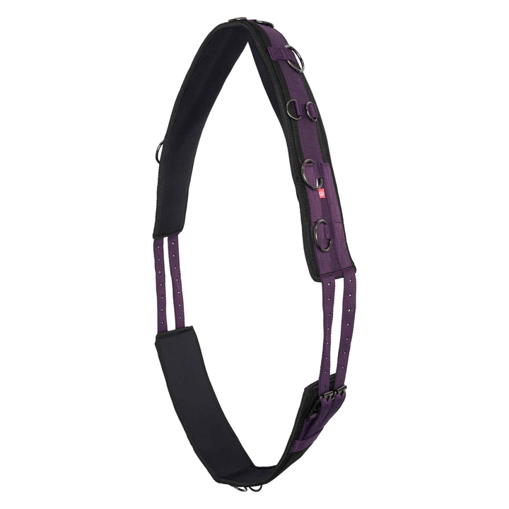 Imperial Riding Lunging Girth Deluxe Extra - Black Berry