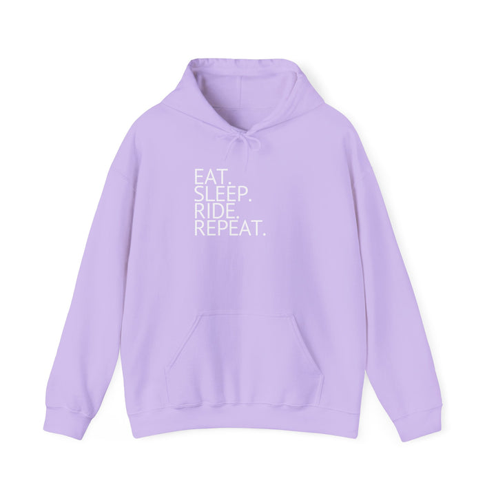 Eat. Sleep. Ride. Repeat. Hoodie - Hoodie - Kingdom Equestrian