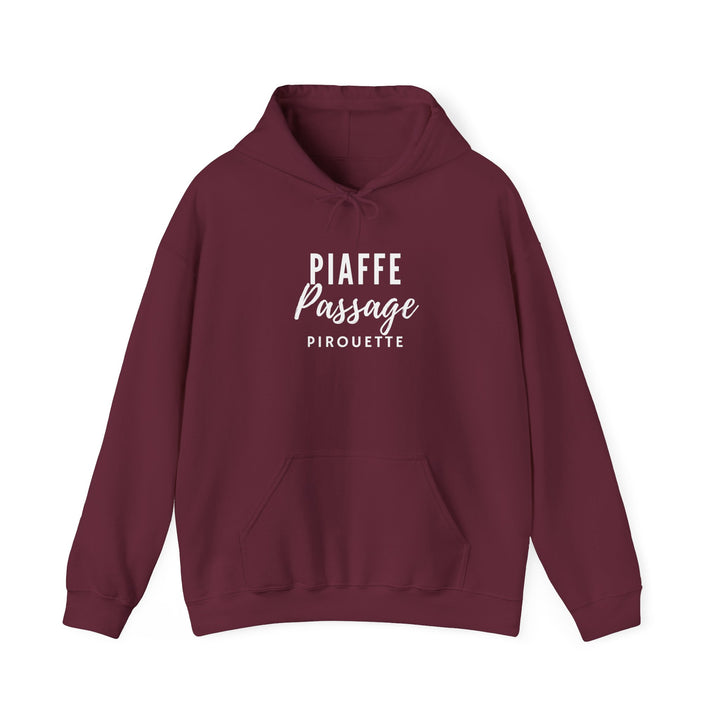 Piaffe Passage Pirouette Hoodie - Hoodie - Kingdom Equestrian