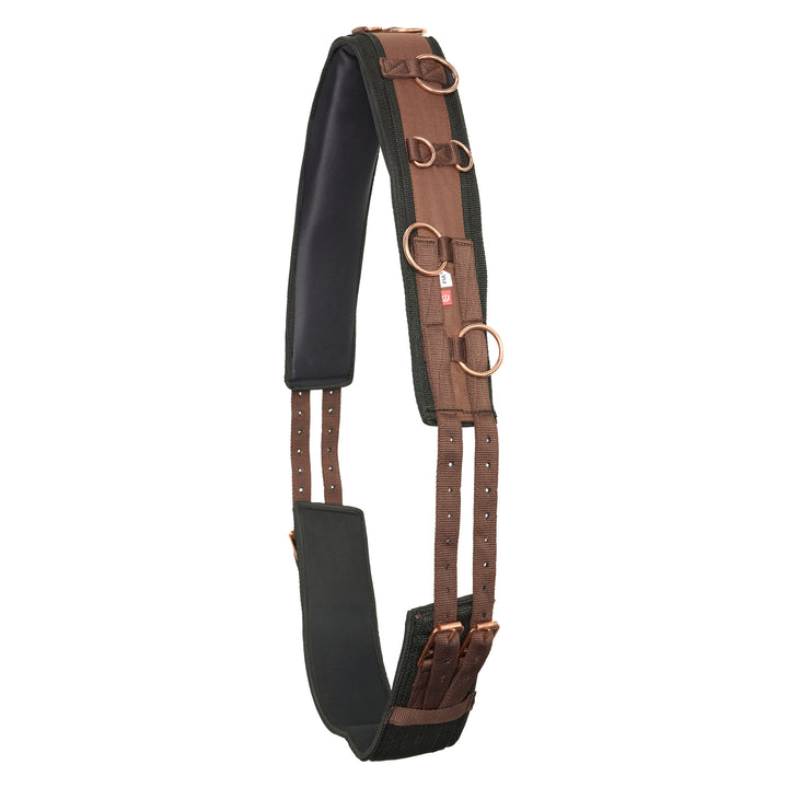 Imperial Riding Lunging Girth Deluxe Extra - Walnut/Walnut