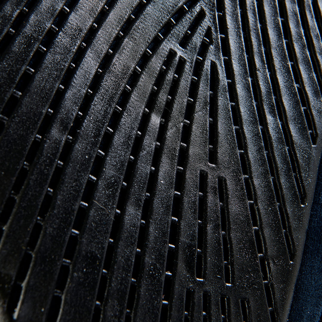 Acavallo Memory Foam 3D Spacer Double Sided Grip Half Pad - Jumping - Blue