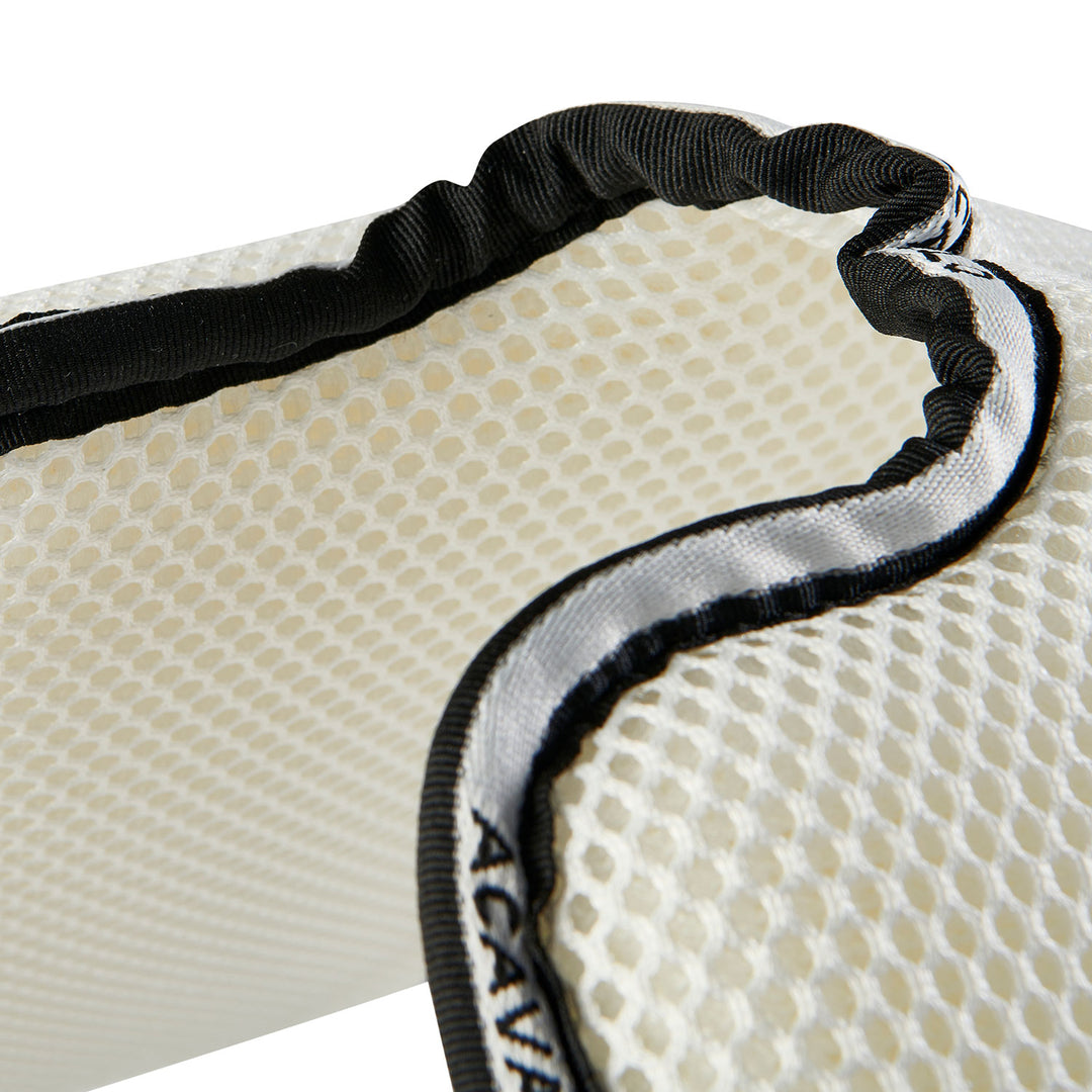 Acavallo Memory Foam 3D Spacer Half Pad - Dressage - White