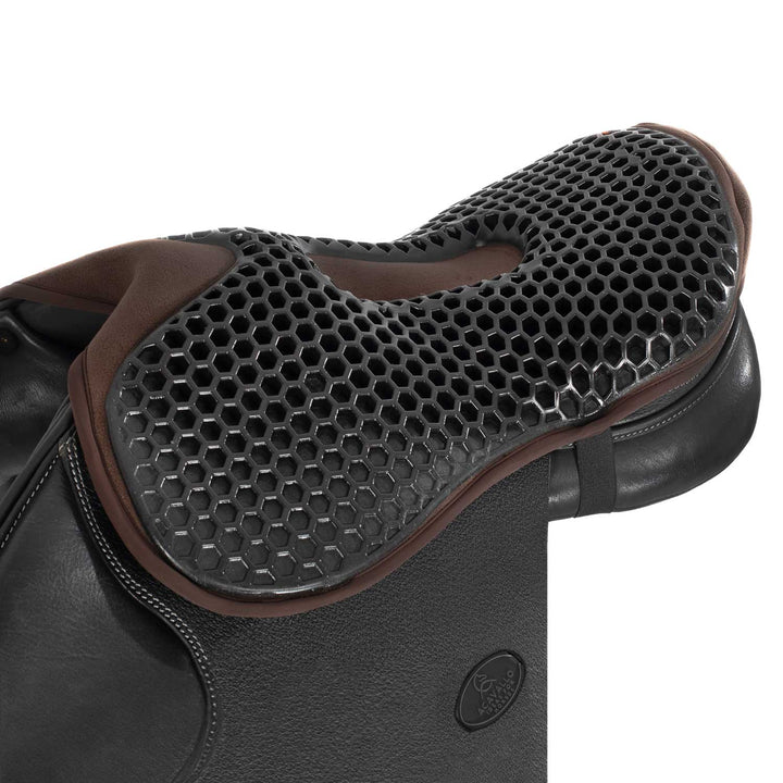 Acavallo Ortho-Pubis Seat Saver Hexagonal Gel-Out Dri-Lex 20mm - Brown