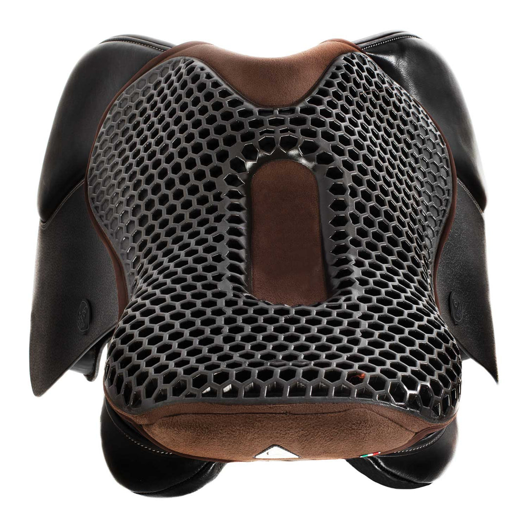 Acavallo Ortho-Pubis Seat Saver Hexagonal Gel-Out Dri-Lex 20mm - Brown