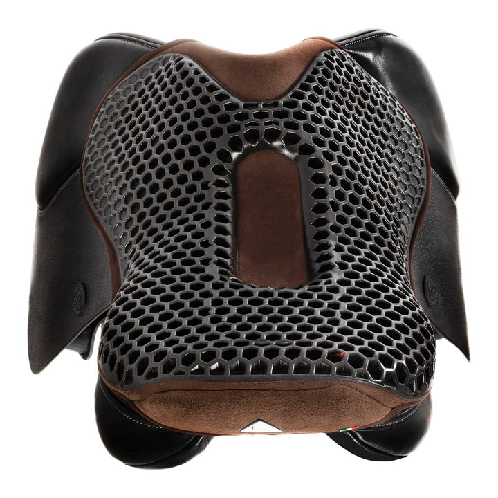 Acavallo Ortho-Pubis Seat Saver Hexagonal Gel-Out Dri-Lex 20mm - Brown