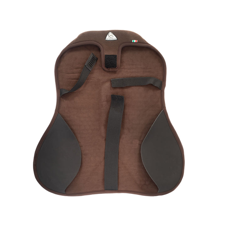 Acavallo Ortho-Pubis Seat Saver Hexagonal Gel-Out Dri-Lex 20mm - Brown