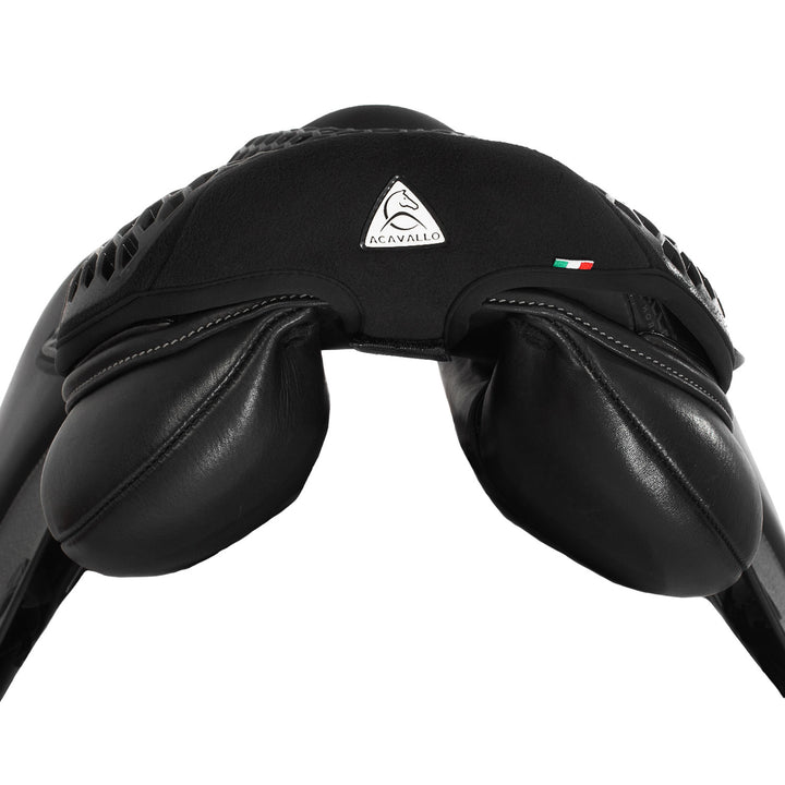 Acavallo Ortho-Pubis Seat Saver Hexagonal Gel-Out Dri-Lex 20mm - Black