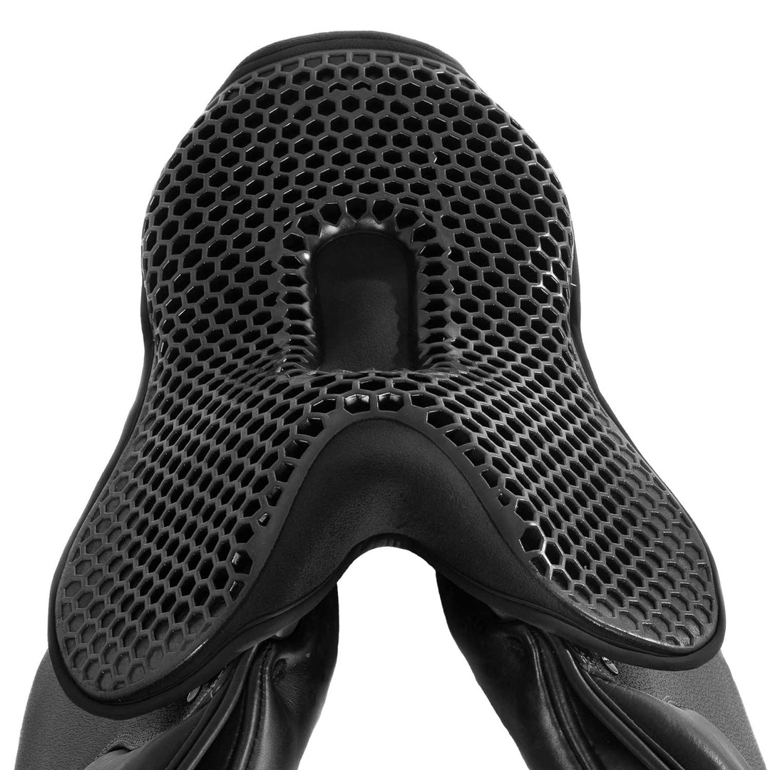 Acavallo Ortho-Pubis Seat Saver Hexagonal Gel-Out Dri-Lex 20mm - Black