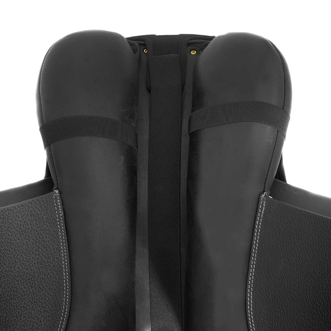 Acavallo Ortho-Pubis Seat Saver Hexagonal Gel-Out Dri-Lex 20mm - Black