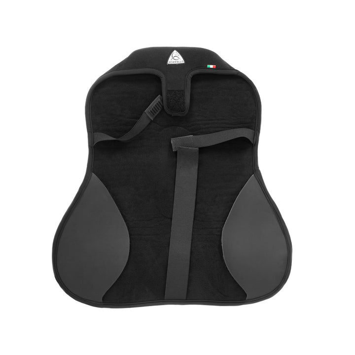 Acavallo Ortho-Pubis Seat Saver Hexagonal Gel-Out Dri-Lex 20mm - Black