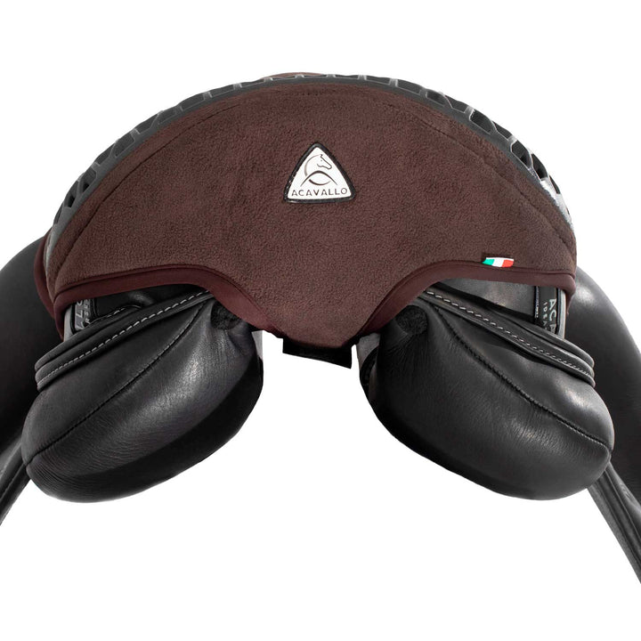 Acavallo Ortho-Pubis Seat Saver Hexagonal Gel-Out Dri-Lex 20mm - Brown