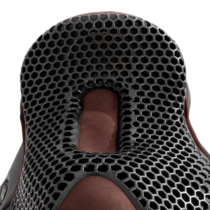 Acavallo Ortho-Pubis Seat Saver Hexagonal Gel-Out Dri-Lex 20mm - Brown