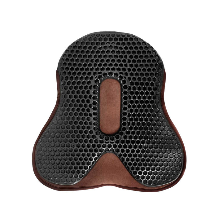 Acavallo Ortho-Pubis Seat Saver Hexagonal Gel-Out Dri-Lex 20mm - Brown