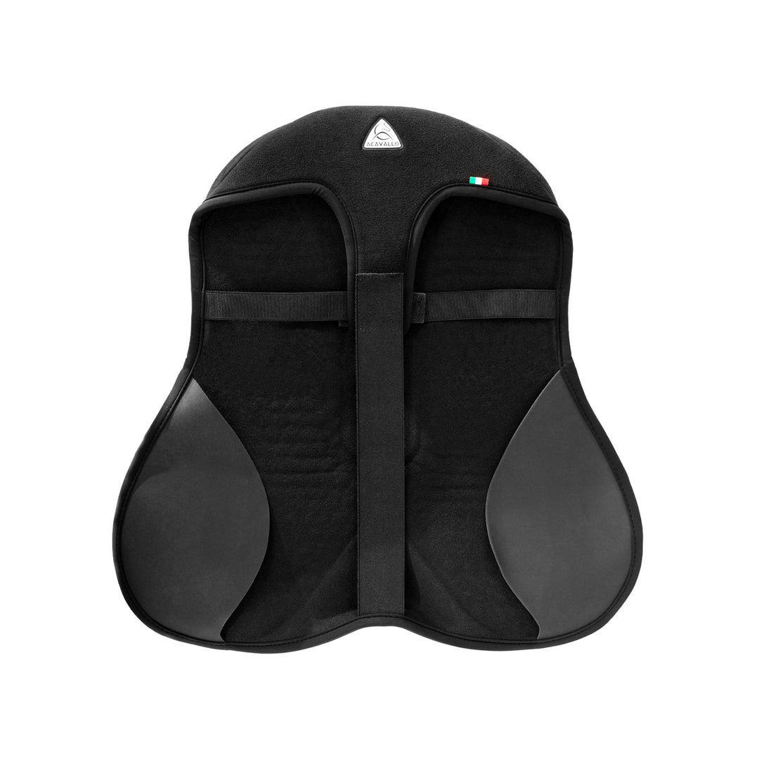Acavallo Ortho-Pubis Seat Saver Hexagonal Gel-Out Dri-Lex 20mm - Black