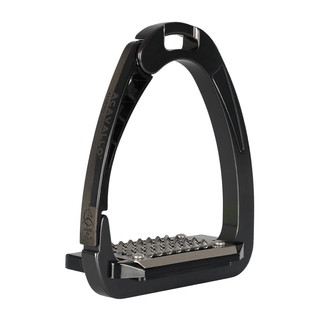 Acavallo Arena Alupro Stirrups - Charcoal