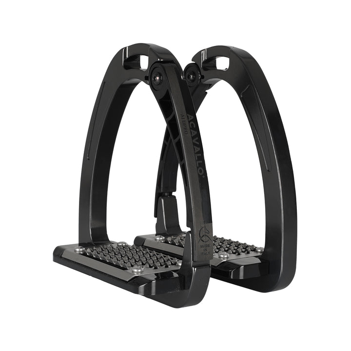 Acavallo Arena Alupro Stirrups - Charcoal