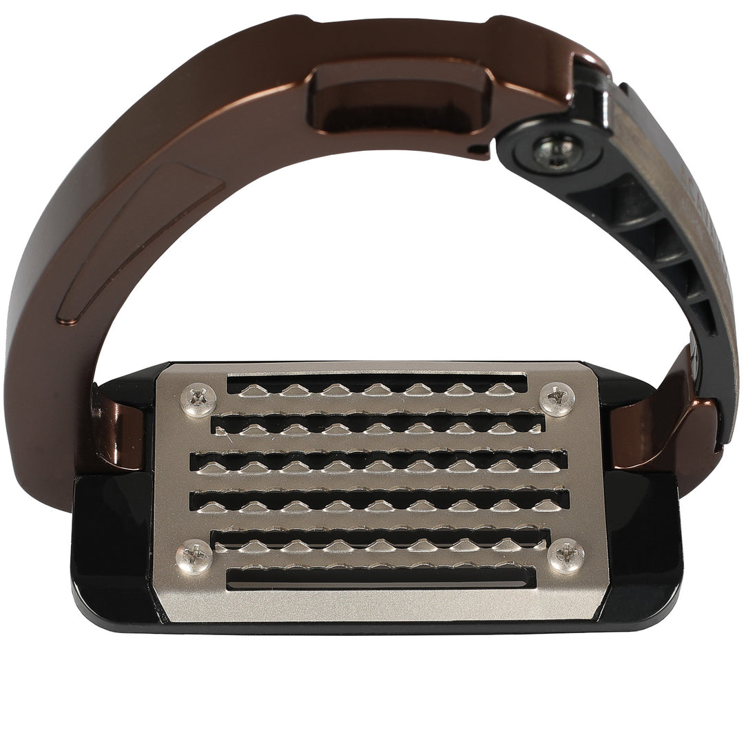 Acavallo Arena Alupro Stirrups - Brown