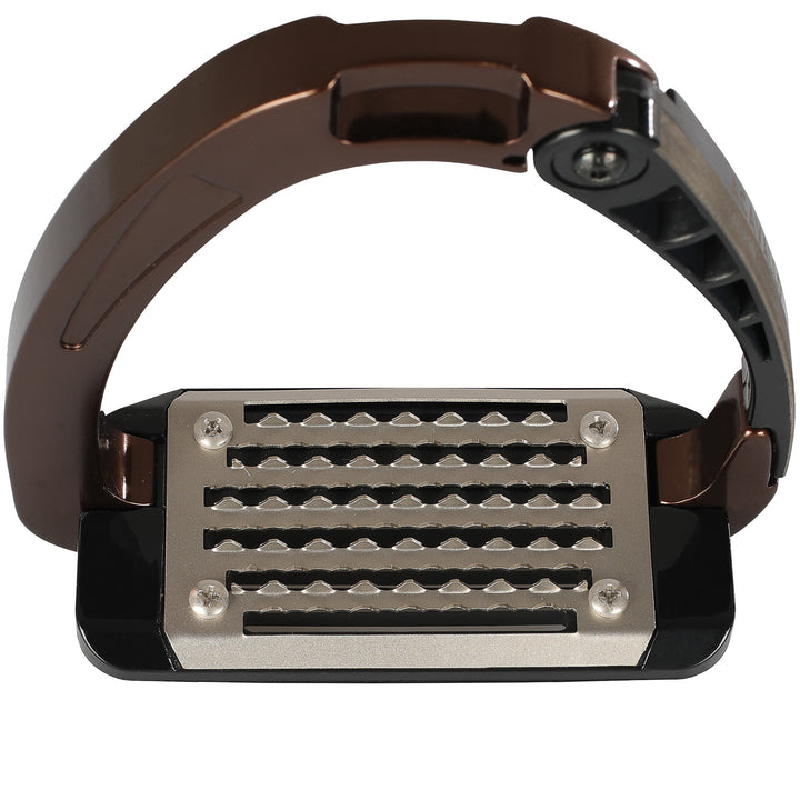 Acavallo Arena Alupro Stirrups - Brown