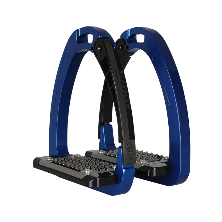 Acavallo Arena Alupro Stirrups - Blue