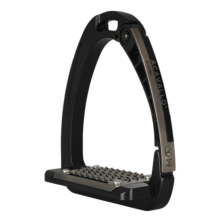 Acavallo Arena Alupro Stirrups - Black