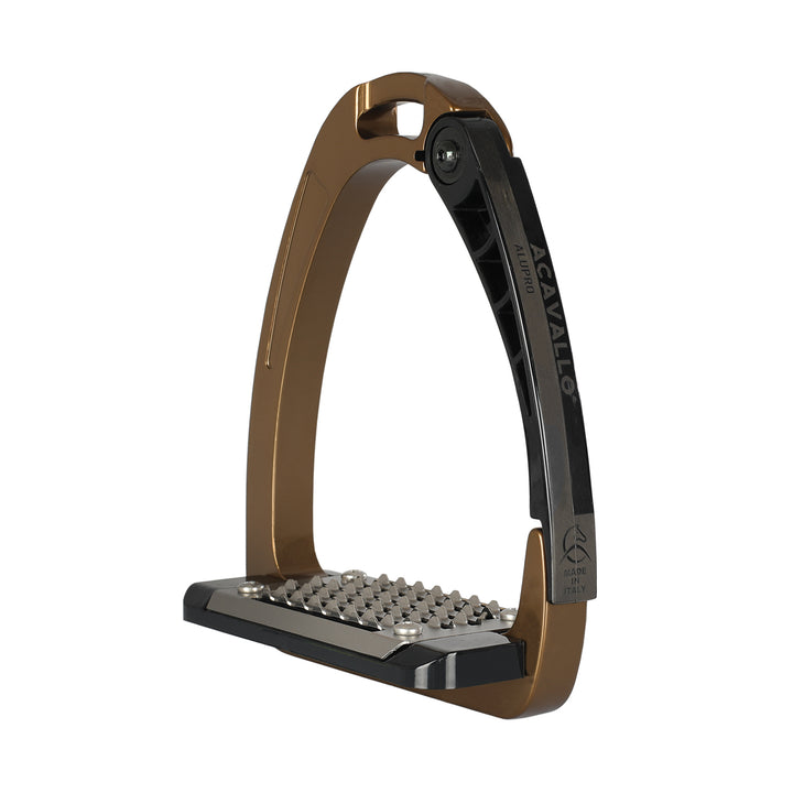 Acavallo Arena Alupro Stirrups - Bronze