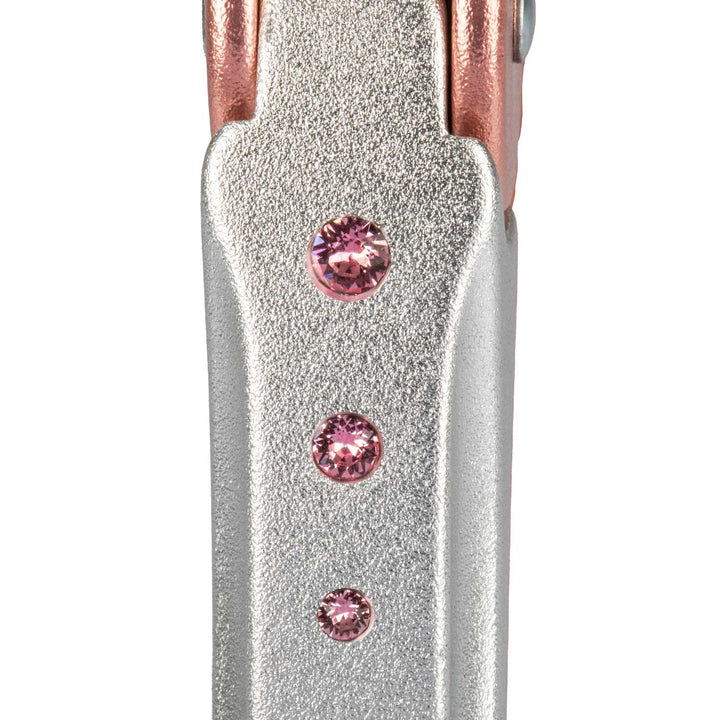 Acavallo Arena Aluplus 2.0 Stirrups Crystals - Antique Rose