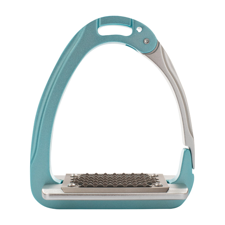 Acavallo Arena Aluplus 2.0 Stirrups Crystals - Sky Blue